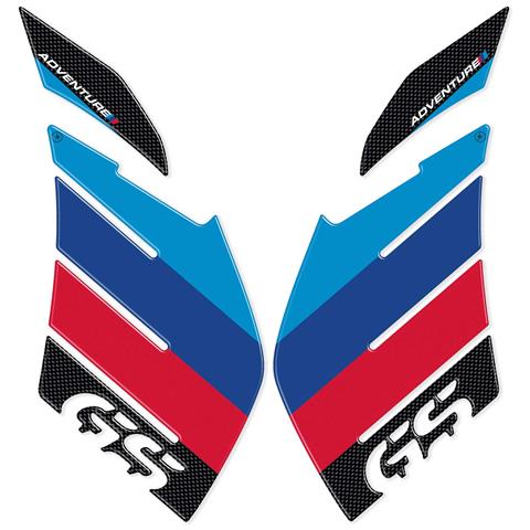 Adesivi 3d Protezioni Laterali Compatibili Per Moto Bmw Gs R1200 Adventure 2006-2013 - Foto 1