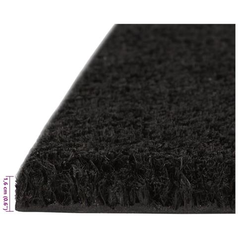 Zerbino Nero 40x60 cm in Fibra di Cocco - Foto 5