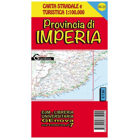 Provincia di Imperia. Carta stradale 1:100.000 - Foto 1