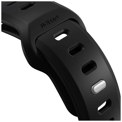 Cinturino Sport Impermeabile 46 Mm Per Apple Watch Modello Tempo Band, Nero - Foto 2