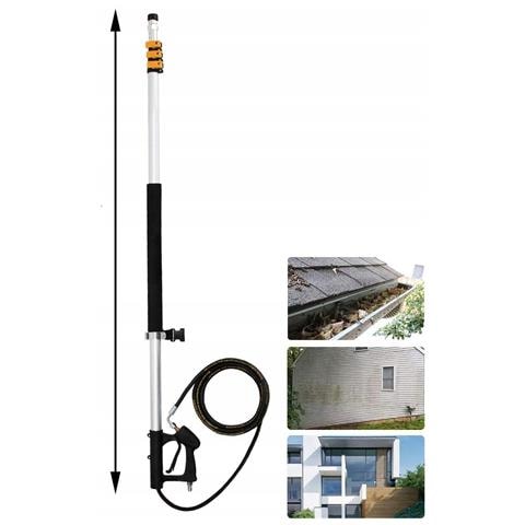 Lancia Telescopica Per Idropulitrice 1,5m-6,3m - Compatibile Con Kärcher Hd Hds | 4000 Psi, Alluminio, 30 L /min | Pulizia Professionale - Foto 8
