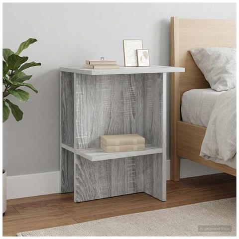 Tavolino da salotto 2 pcs Grigio Sonoma 40 x 30 x 49 cm - Foto 2