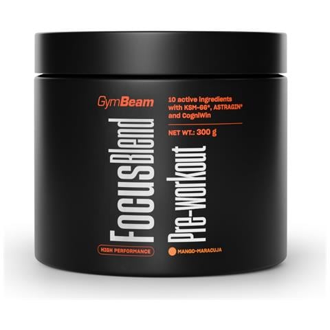 Pre-workout Focus Blend con estratti vegetali 300 g Mango - Maracuja - Foto 1