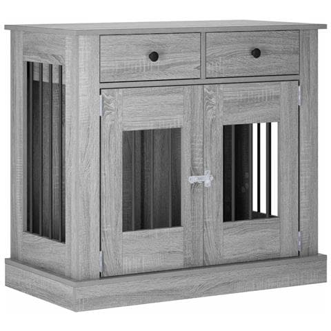 Mobile da cassa per cani Sonoma grigio 90 x 47,5 x 80 cm - Foto 1