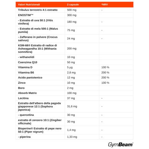 Integratore TestoBoost Complex con 15 ingredienti attivi - Foto 2