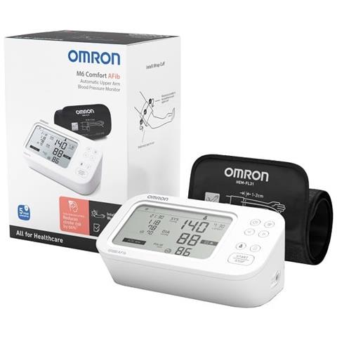 Omron M6 Comfort Afib Misuratore Di Pressione Arteriosa Da Braccio - Foto 1