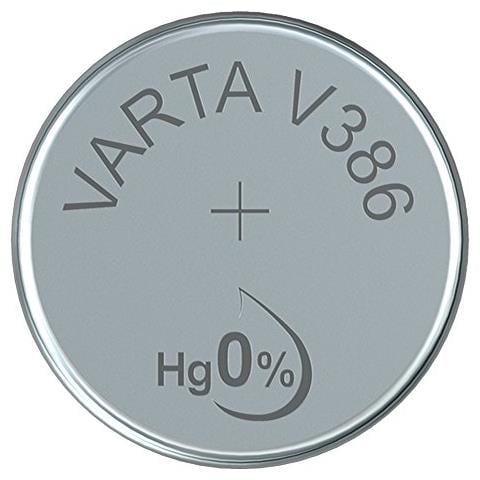 Batteria Orologio Oss. Argento V386 High Drain - Foto 1