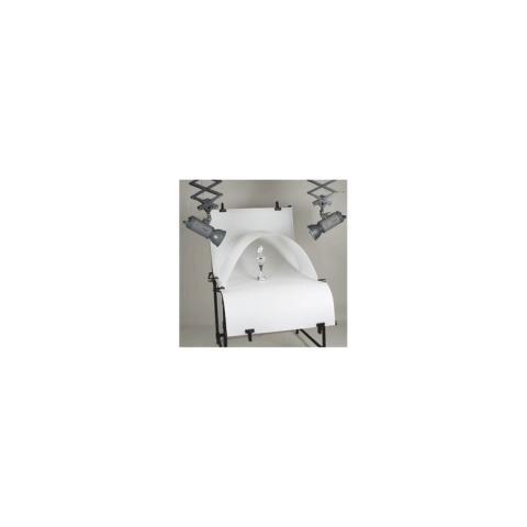 Walimex Diffusore Da Tavolo 60x140 Cm Per Fotografia Di Oggetti Riflettenti - Montaggio A Clip