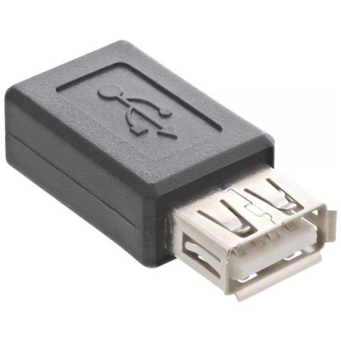 31613 USB Type A Micro-USB type B Nero cavo di interfaccia e adattatore - Foto 1