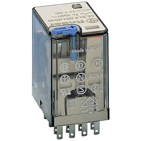 Rele' Industriale 4 Contatti 7a - Foto 3