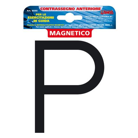 Contrassegno Magnetico P Anteriore 12x12mm - Foto 1