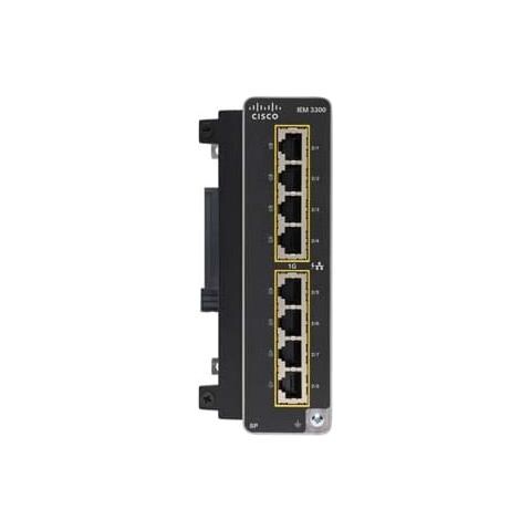 Switch di Rete IEM-3300-8P= Gestito L2 Gigabit Ethernet (10/100/1000) Supporto Power Over Ethernet (PoE) Nero - Foto 1