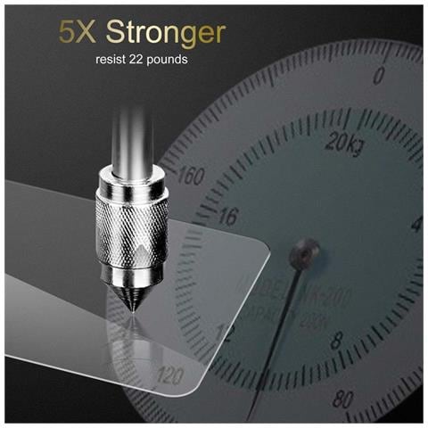 Pellicola Di Armatura Compatibile Con Apple Iphone Xs Max In Elevata Trasparenza - Vetro Temperato (tempered) Di Protezione Del Display In Durezza 9h Con 3d Touch - Foto 11