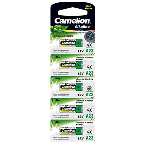 Camelion 11050523 plus, Batterie Alcaline Senza Mercurio Lr23 / A / 12 volt, Confezione Da 5 Pezzi - Foto 2