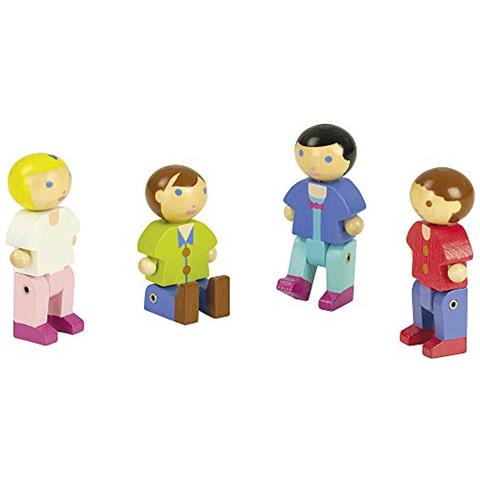 8085 Statuine In Legno Gli Agricoltori - Foto 1