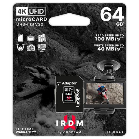 Microsd 64gb Card Uhs I U3 + Adapter - Retail Bliste - Foto 1