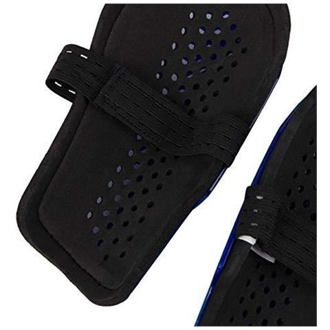 Aircell Carbon Slittamento Calcio Parastinchi Blu Ciano Giallo X-small - Foto 2