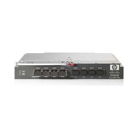 Interruttore canale fibra HP StorageWorks MDS 9124e 4,24 Gbps - 12 Fiber Channel Ports - 4 x Slot espansione - Gestibile - Foto 2