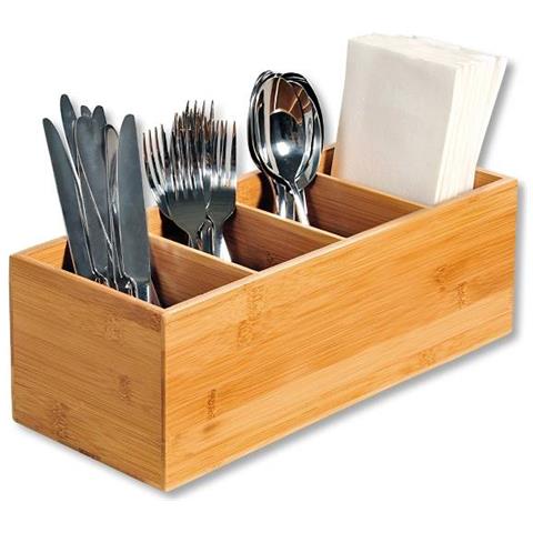 Contenitore In Fibra Di Bambù Per Posate, Kesper - Foto 4