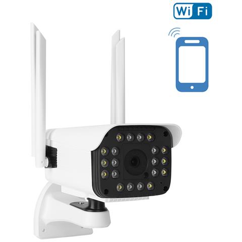 Telecamera Ip Wifi Bullet Ptz Smart Motorizzata Da Esterno E Interno - Foto 3
