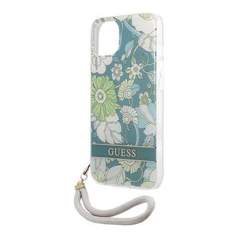 Hard Cover Flower Strap Green, Fr Iphone 13 Mini, Guhcp13shflsn (guhcp13shflsn) - Foto 1