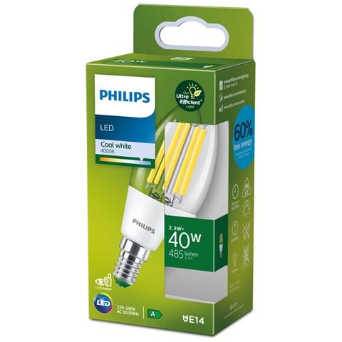 LED CANDELA VETRO FILAM 40W E14 400 - Foto 2