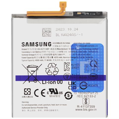 Batteria Interna Per Samsung Galaxy S23 Fe 4500mah Originale, Nero - Foto 1