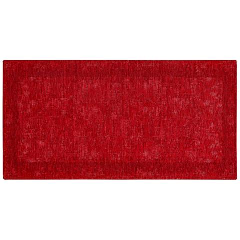 Tappeto Passatoia Cucina Corsia Retro Antiscivolo Disegno Dublino By Suardi 55x190 Rosso - Foto 1