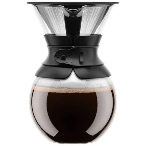 Caffettiera Bodum, Filtro Permanente A Rete In Acciaio Inox, 1,0 L, 8 Tazze - Foto 1