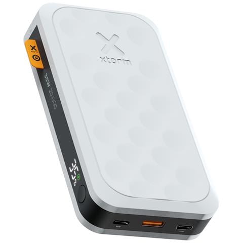 Powerbank Fuel Serie 5 Usb-a/2 Usb-c 20.000mah Pd 35w Con Display Digitale, Bianco - Foto 1