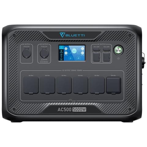 AC500 + B300S Stazione di Alimentazione Portatile 16 Litio Ferro Fosfato (LiFePo4) 60000 mAh 5000 W 30 kg - Batteria Non Inclusa - Foto 1