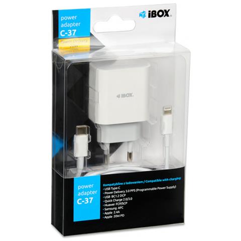 C-37 Universale Bianco USB Ricarica rapida Interno - Foto 5