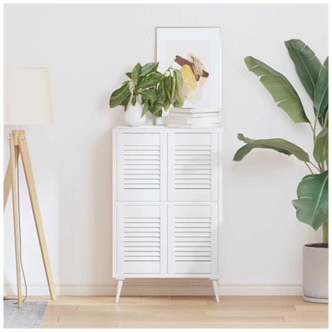 Ante A Lamelle 4 Pz Bianche 39,5x29,5 Cm - Foto 1