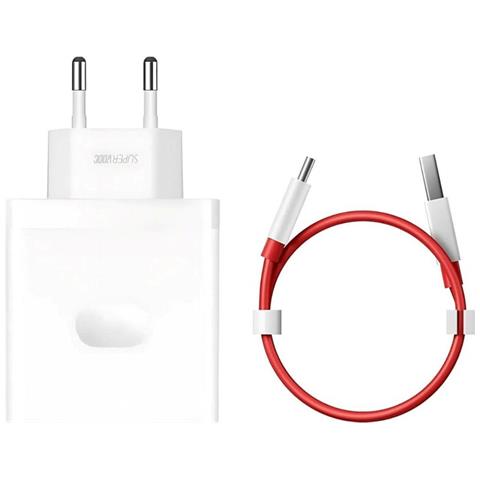 100W USB-A SuperVooc Adapter e Cavo Bianco - Foto 1