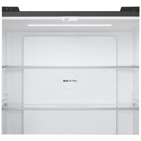 GMM41MSBEM Frigorifero Multidoor Slim, Classe E, 474L, Total No Frost, Cassetto Fresh Switch, Silver - Foto 2