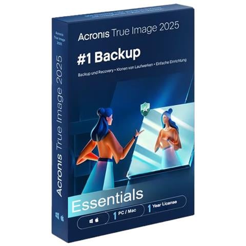 | True Image | Essentials | 1 Pc /mac | 1 Anno | 1 Utente | 1 Anno | Mac | Attivazione E-mail - Foto 1