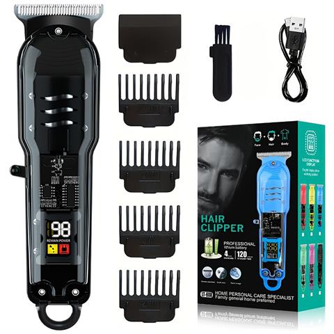Tagliacapelli Professionale Con Display A Led Black - Foto 1