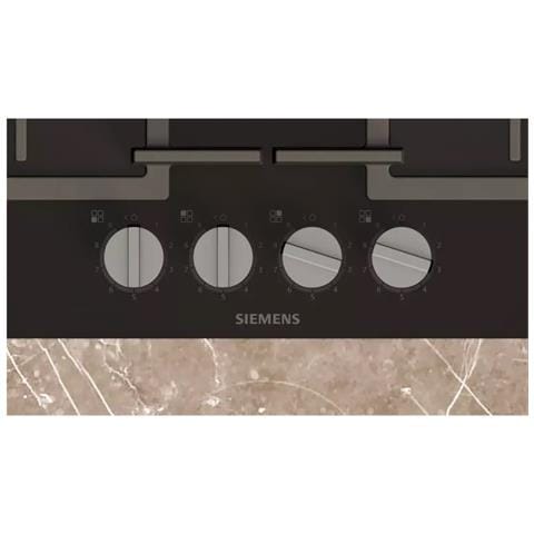 Piano Cottura A Gas Da 60 Cm Con 4 Fuochi, 8000 W, Nero - Ep6a6pi40 - Foto 2