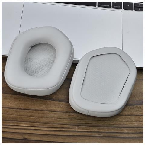 Cuscinetti Auricolari Di Ricambio Per Cuffie Logitech G533 G335 G733, Xiberia K03s K03 (2 Pezzi) Grey - Foto 2