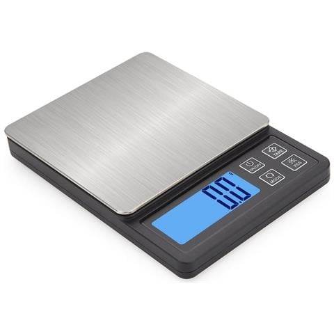Bilancia Da Cucina Digitale Multifunzione Ricaricabile - Nera, Alta Precisione Xl - Foto 2