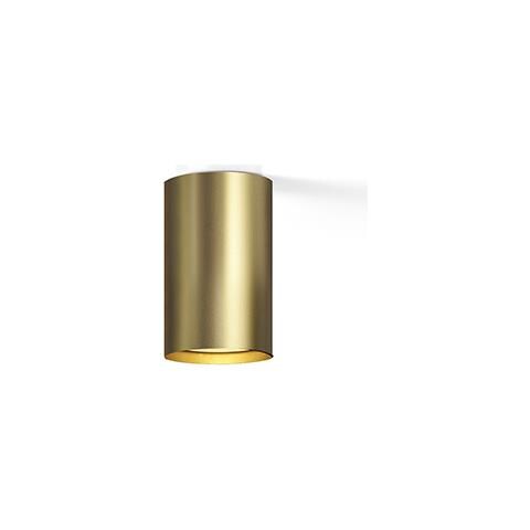 Portalampada A Soffitto Oro H 100mm Ø 55mm - Foto 1
