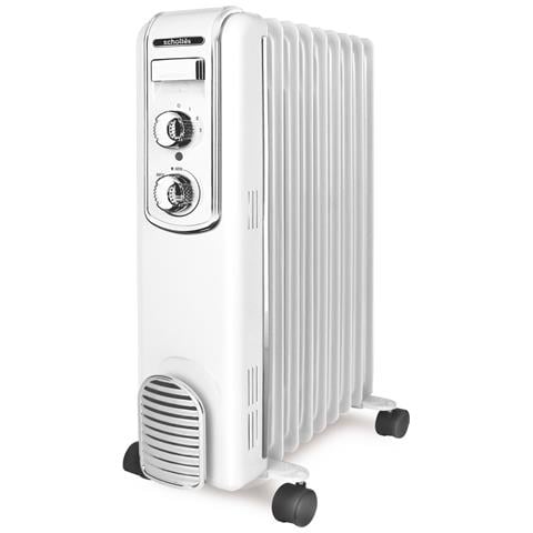 Radiatore Elettrico a Olio Potenza 2000 W Bianco SCHV709B - Foto 1