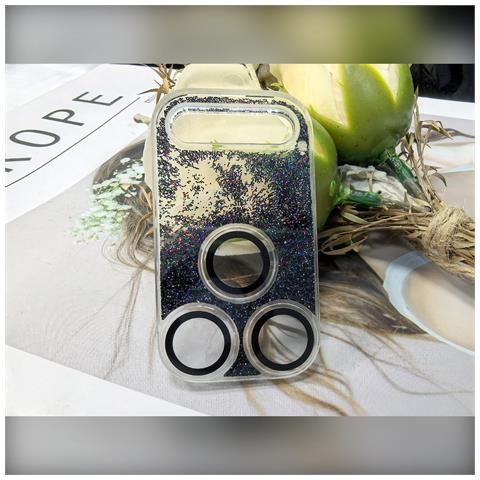 Protezione Obiettivo Fotocamera Pc Compatibile Con Iphone 17 Pro Max - Antigraffio, Protezione Da Cadute Black - Foto 2
