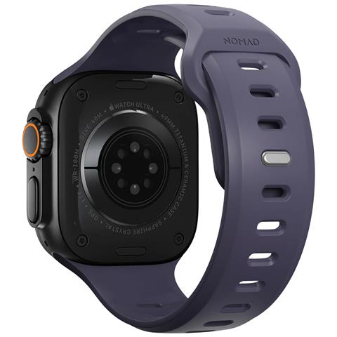 Bracciale Sport Impermeabile 49 Mm Per Apple Watch Modello Tempo Band, Viola - Foto 1