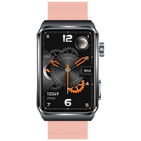 Smartwatch Con Monitoraggio Della Salute E Chiamate Bluetooth - Display Da 1.57"" Pink - Foto 2