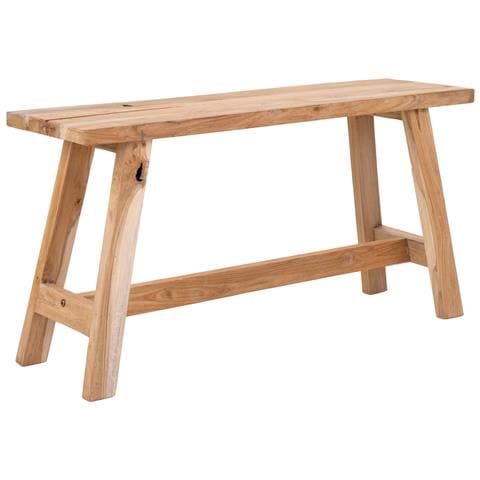 Panchina Barcelona In Legno Di Teak Naturale, 90 Cm - Foto 1