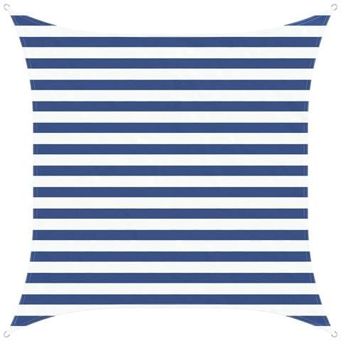 Vela da ombra solare Blu e Bianco 2 x 2 m - Foto 1