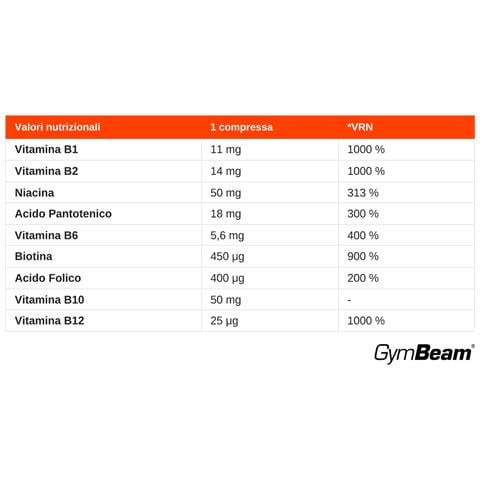 Integratore Vitamina B-Complex Forte con acido para-amminobenzoico - Foto 2