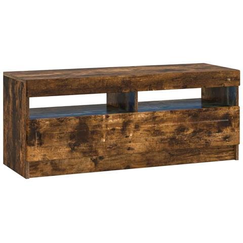 Mobile TV LED Rovere Fumo Legno ingegnerizzato - Foto 1