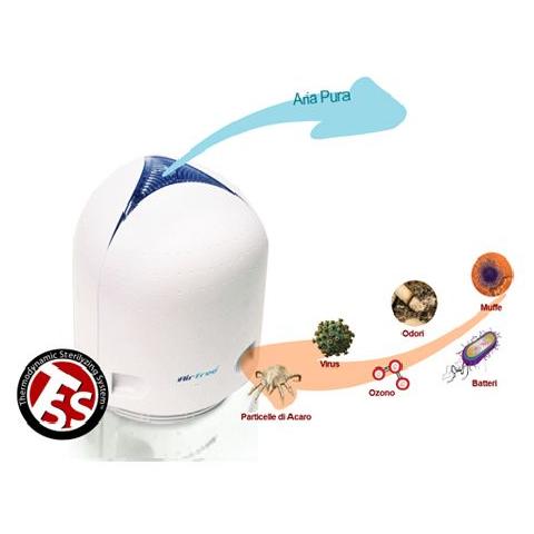 Purificatore d'Aria Portatile AP60 Colore Bianco  - Foto 6